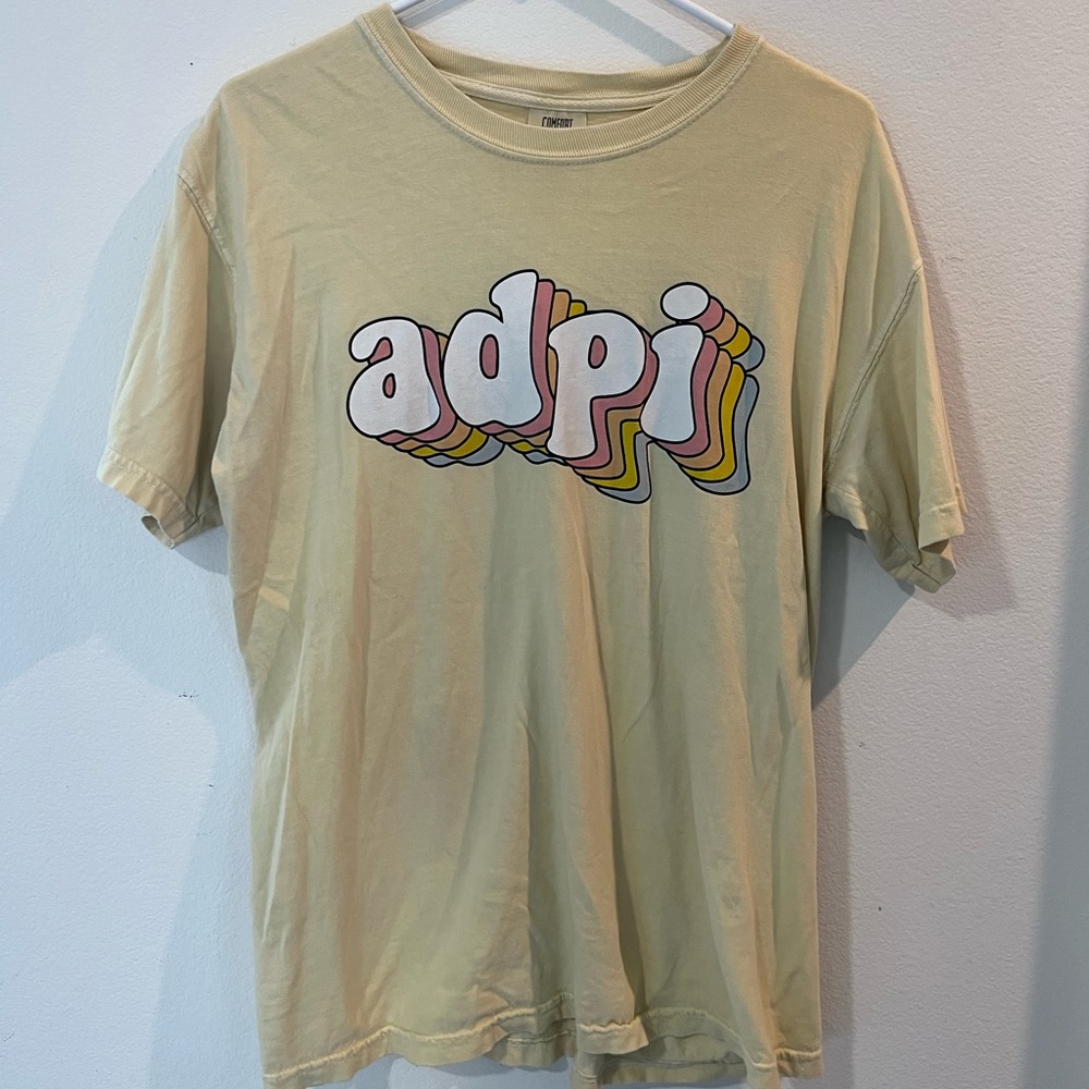 Yellow ADPi Tshirt